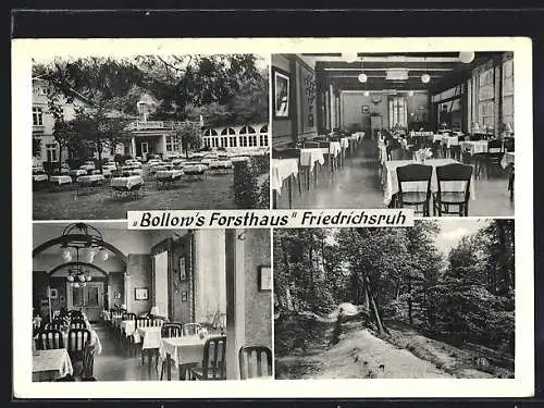 AK Friedrichsruh, Gaststätte Bollow`s Forsthaus