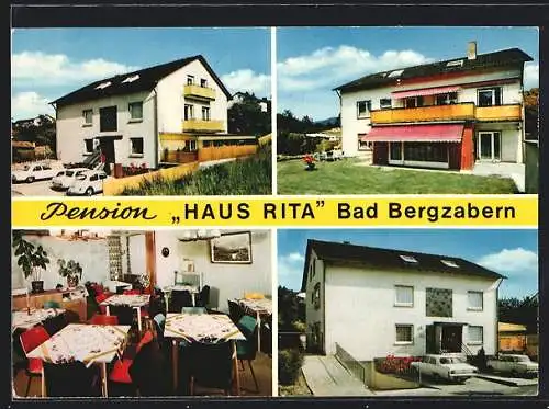 AK Bad Bergzabern, Hotel-Pension Haus Rita, Petronellastr. 4