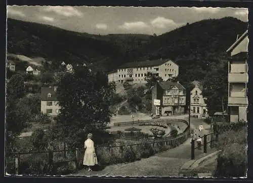 AK Altena /Westf., Blick zur Jugendherberge