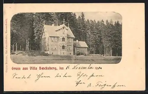 AK Hahnenklee, Hotel-Pension Villa Bocksberg