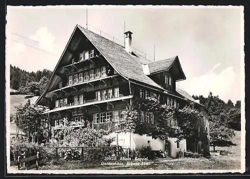 AK Ebnat-Kappel, Gantenhaus aus dem Jahre 1687