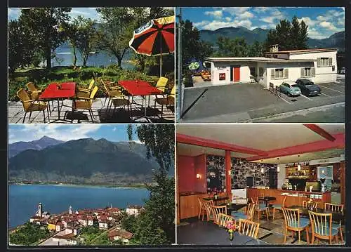 AK Vira (Gambarogno), Restaurant-Pension La Riva, Lago Maggiore