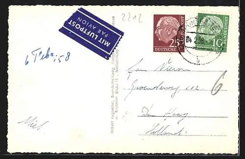 AK Brunsbüttelkoog-Schleuse, Landkarte, Schleusen-Ansichten