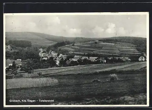 AK Gilsbach / Siegen, Totalansicht