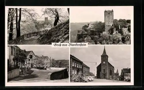 AK Blankenstein, versch. Ortsansichten