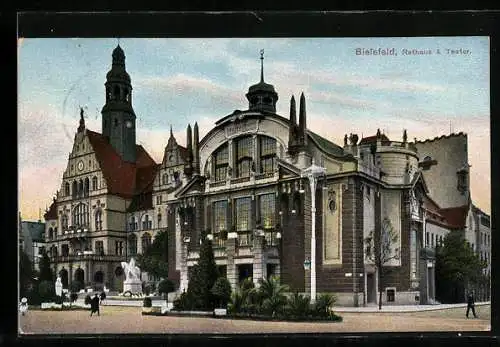 AK Bielefeld, Rathaus und Theater