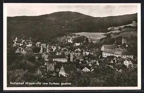 AK Bad Münstereifel, Ortsansicht vom Kurhaus gesehen