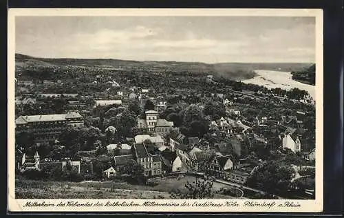 AK Rhöndorf am Rhein, Mütterheim des Verbandes der kathol. Müttervereine der Erzdiözese Köln