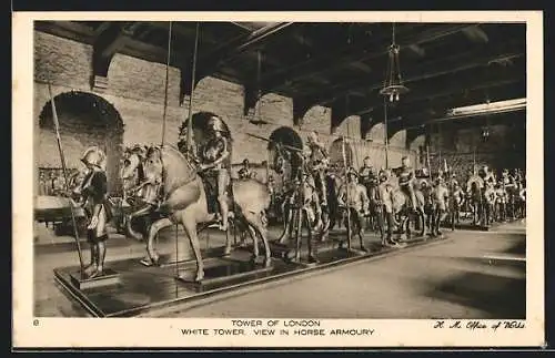AK Tower of London, White Tower view in Horse Armoury