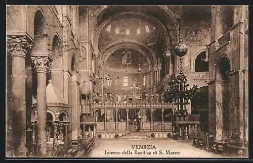 AK Venezia, Interno della Basilica di S. Marco