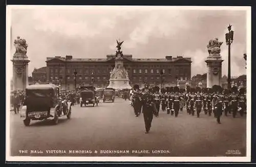 AK London, The Mall Victoria Memorial & Buckingham Palace