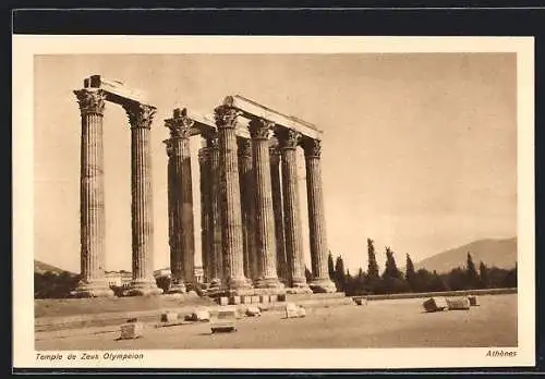 AK Athènes, Temple de Zeus Olympeion