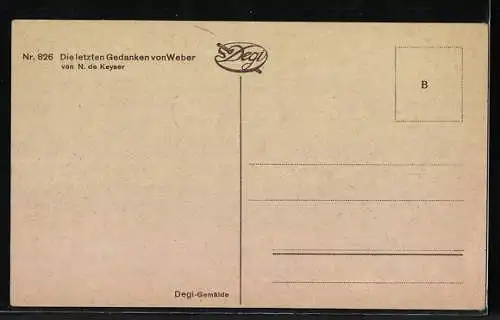 AK Bismarck in die Ferne schauend