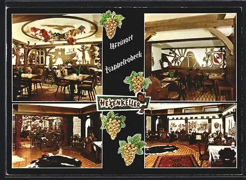 AK Kappelrodeck / Schwarzwald, Restaurant Hexenkeller, Bes. H. Göckler