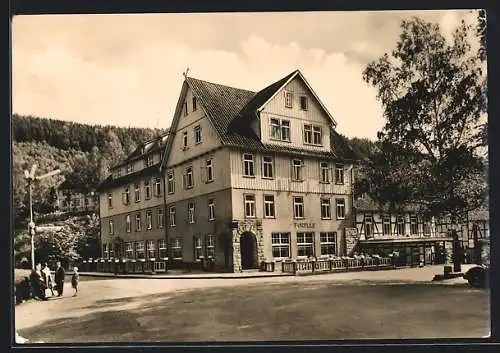 AK Treseburg / Harz, VEB Betriebserholungsheim E. K. B. Forelle