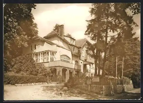 AK Flecken Zechlin, FDGB-Ferienheim Elsenhöhe