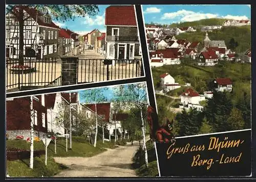 AK Dhünn / Berg.-Land, Gebäudeansicht, Panorama