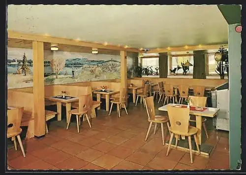 AK Herlazhofen / Allgäu, Gasthof Adler, Innenansicht