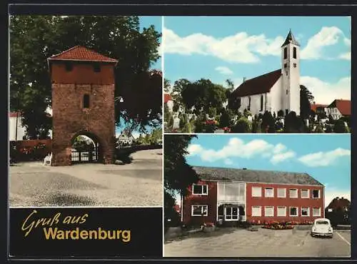 AK Wardenburg, Tor, Kirche, Haus