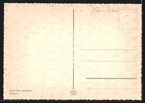 AK Salzgitter-Lebenstedt, Staatsbank