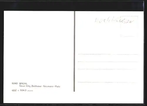 AK Brühl, Neue City, Balthasar-Neumann-Platz