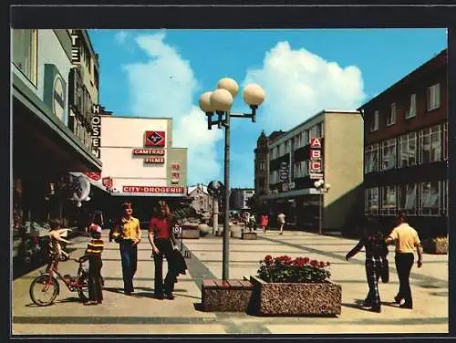 AK Herten, Ladengeschäfte in der Hermannstrasse