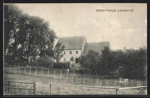 AK Netphen, Blick zum Forsthaus Lahnhof