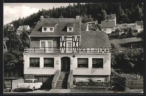 AK Schwalefeld /Waldeck, Gasthaus zur Schwaleburg