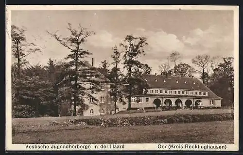AK Oer, Vestische Jugendherberge in der Haard