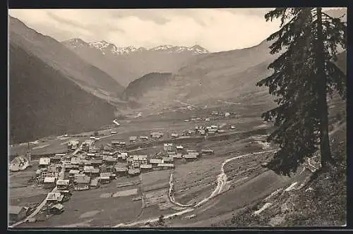 AK Sedrun, Totalansicht mit Badus