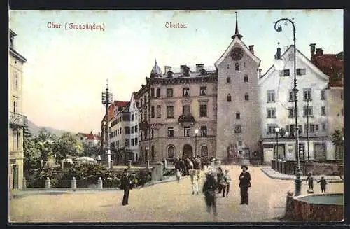 AK Chur, Blick zum Obertor