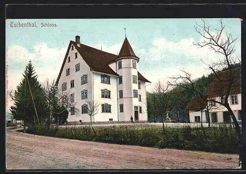 AK Turbenthal, Blick zum Schloss