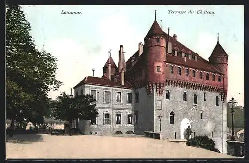 AK Lausanne, Terrasse du Chateau