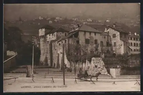 AK Locarno, antico castello dei Visconti