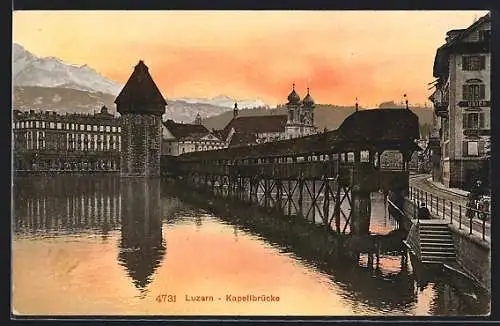 AK Luzern, Kapellbrücke