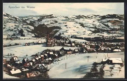 AK Speicher, Gesamtansicht im Winter