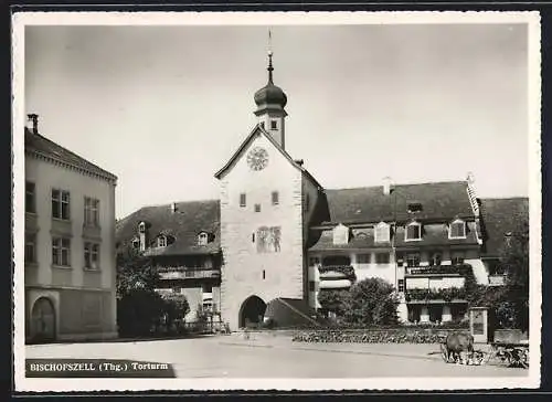 AK Bischofszell, Blick zum Torturm