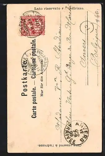 AK Genève, Monument du Gènèral Dufour