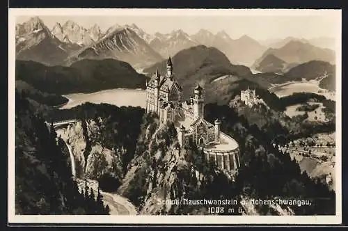 AK Hohenschwangau, Schloss Neuschwanstein und Hohenschwangau