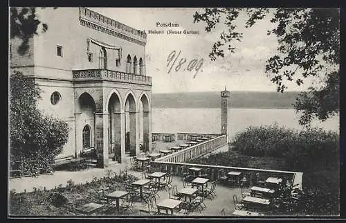 AK Potsdam, Neuer Garten der Kgl. Meierei