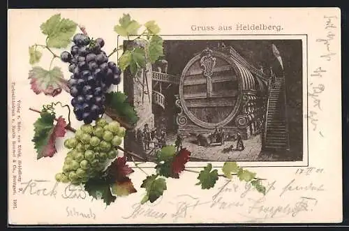 AK Heidelberg, Das grosse Fass