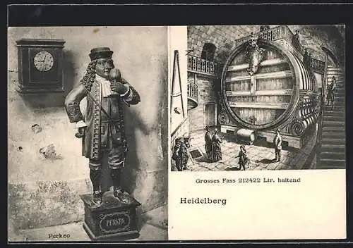 AK Heidelberg, Perkeo und das Grosse Fass