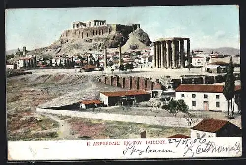 AK Athen, Akropolis und Umgebung