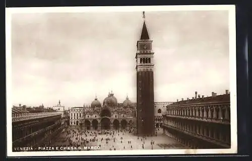 AK Venezia, Piazza e Chiesa S. Marco