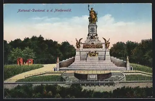 AK Niederwald, National-Denkmal