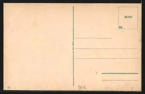 AK Bern, Totalansicht vom Bärengraben