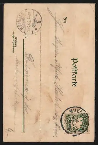 Lithographie München, Frauenkirche