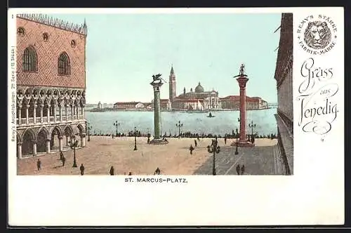 AK Venedig, Motiv vom St. Marcus-Platz