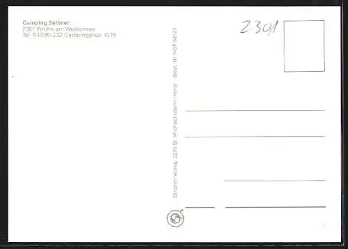 AK Wrohe am Westensee, Campingplatz Sellmer, Kiosk, Uferpartie