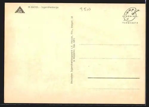 AK Kassel, Jugendherberge mit Telefonzelle